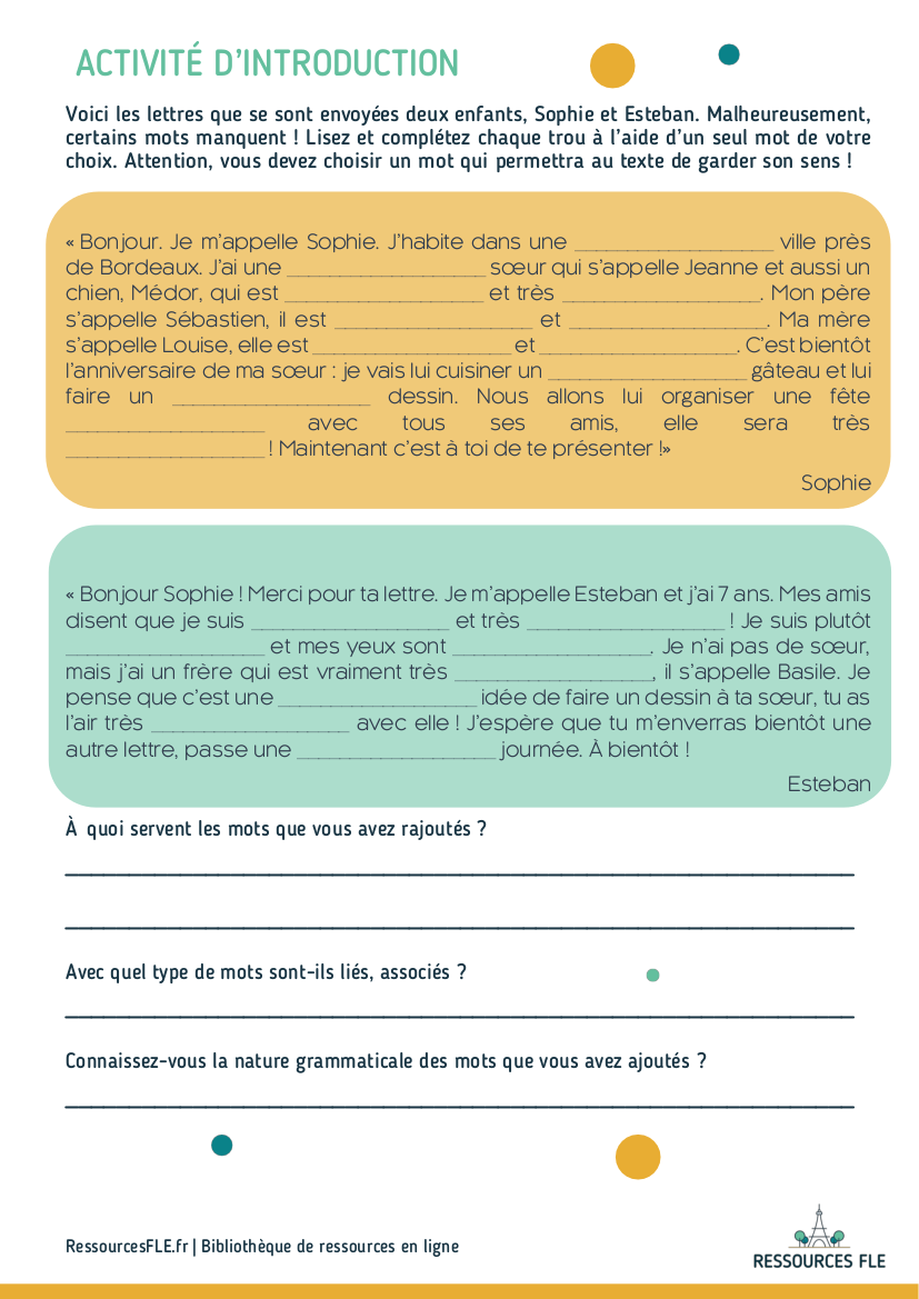 adjectif fle